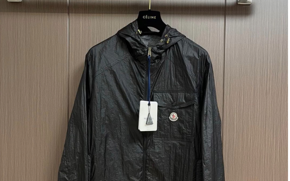 moncler蒙口2023ss口袋轻薄防晒衣连帽外套