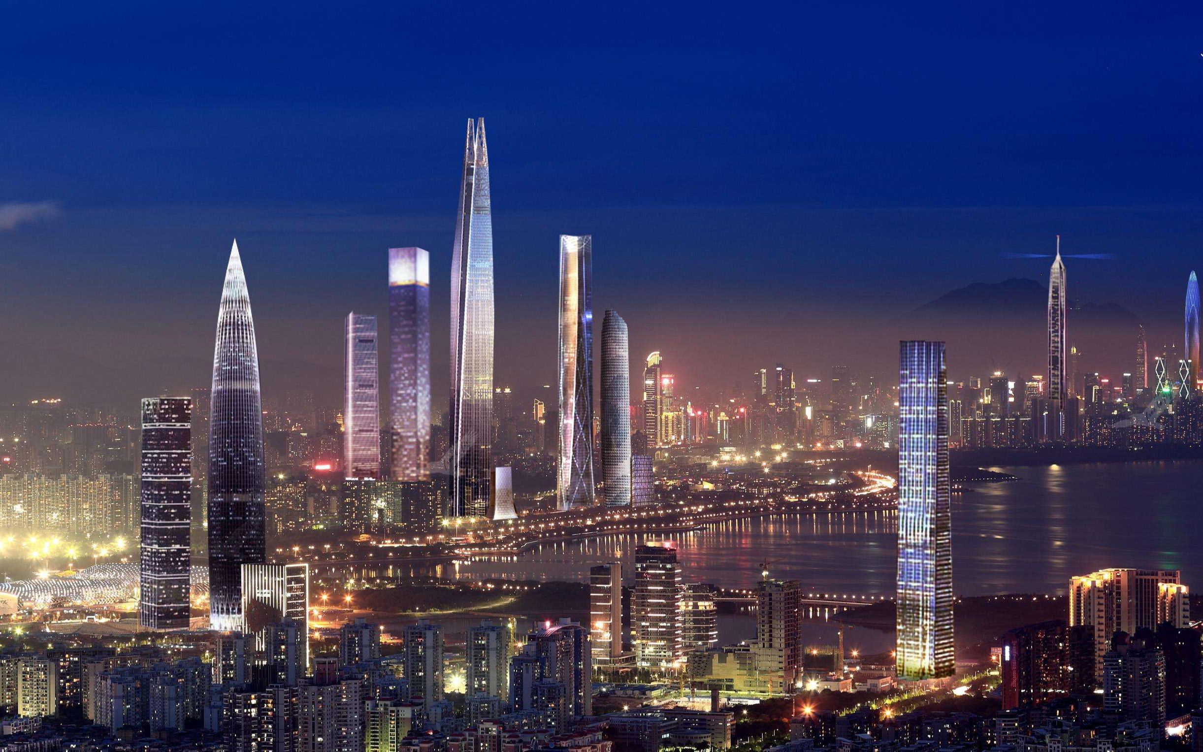 "深圳航拍"台湾人直呼被欺骗了,印度人问这是中国首都吗?