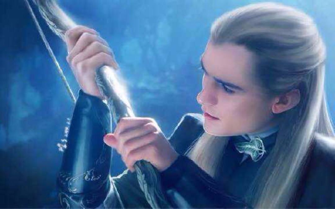 指环王1 Legolas 人道树叶的美好易衰,你却在诠释永恒哔哩哔哩bilibili