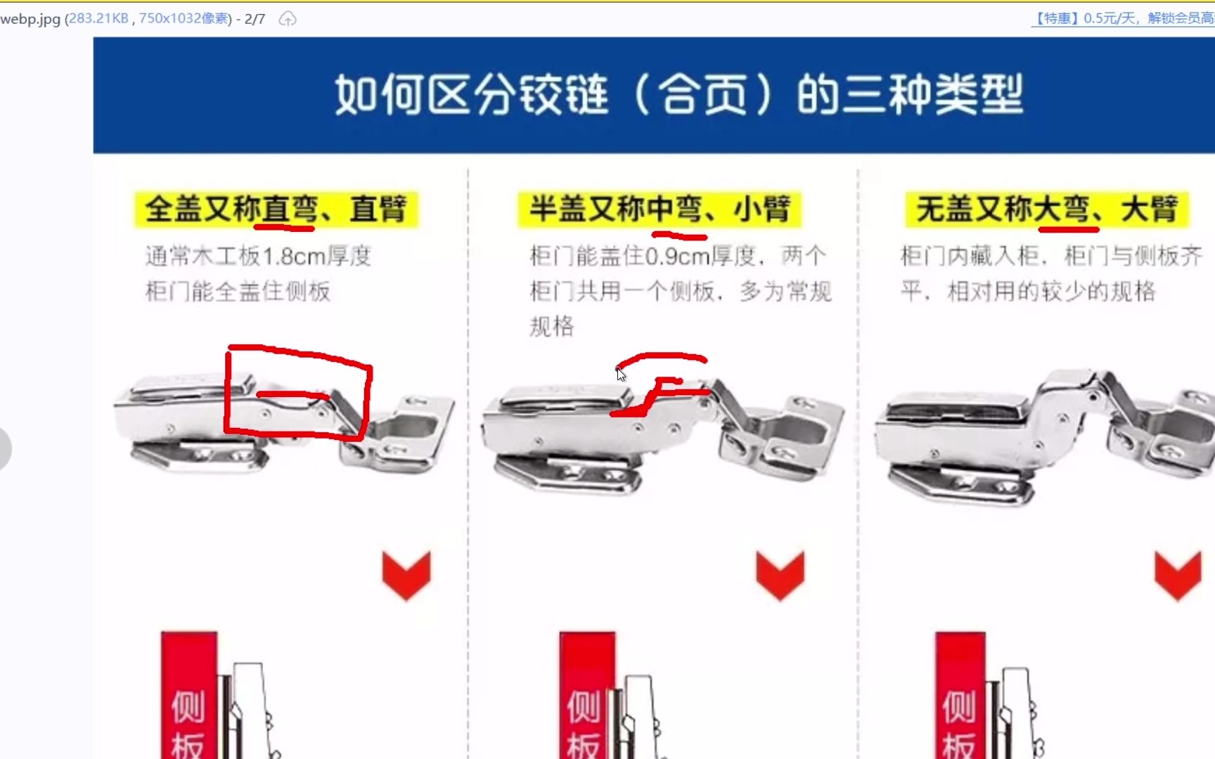 全屋定制的铰链类型哔哩哔哩bilibili