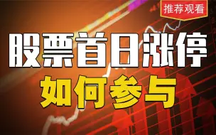 下载视频: 做首板原来如此简单！只要掌握四个绝密信号，涨停板一抓一个准！