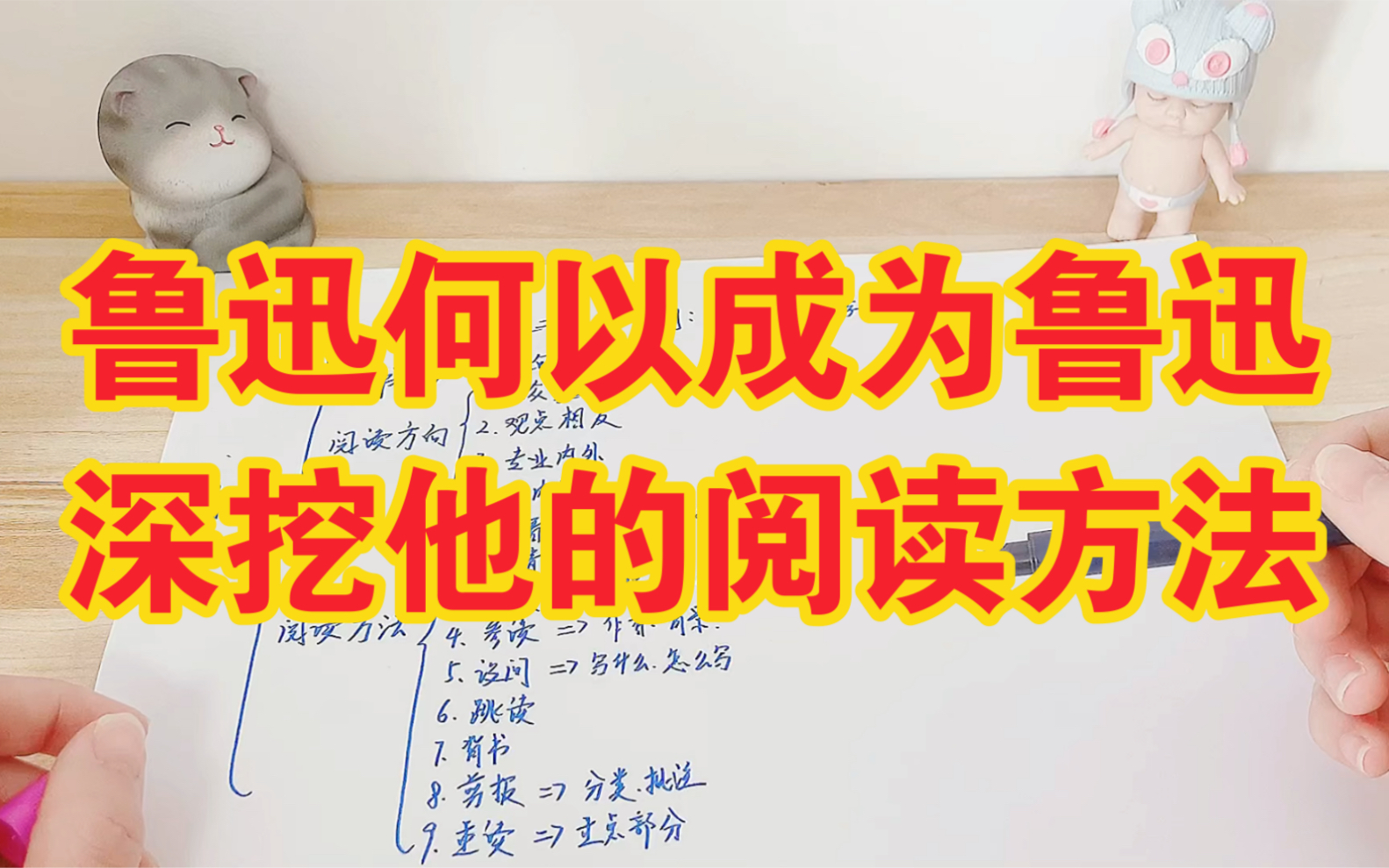 [图]我从鲁迅身上学到的15个阅读技巧