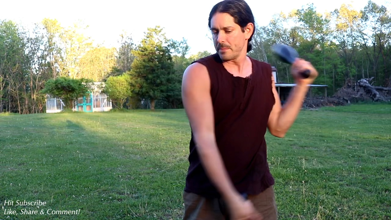 菲律宾武术家印第安棒训练