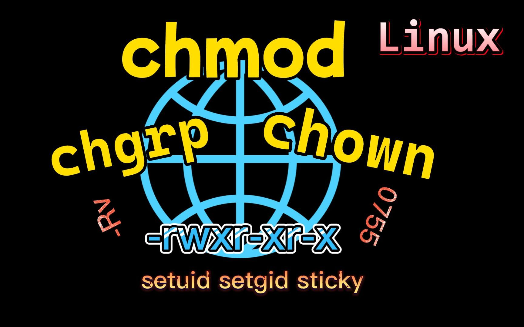 Linux下你一定会用到的文件权限修改命令chmod哔哩哔哩bilibili