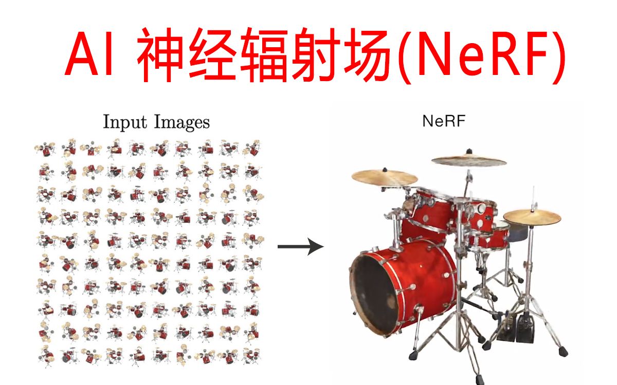 AI 神经辐射场(渲染新高度)哔哩哔哩bilibili