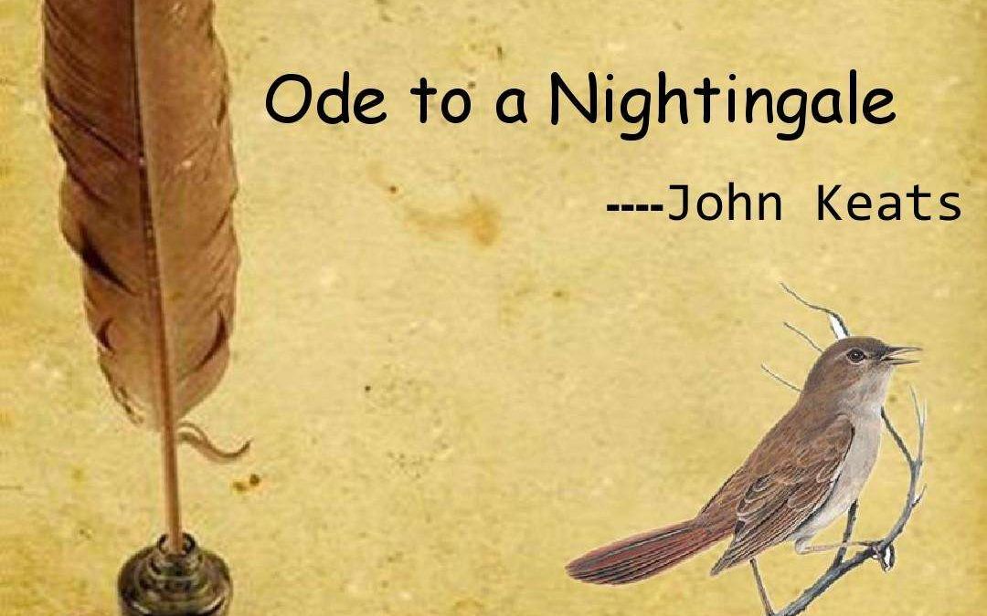 [图]【英音读诗】Ode to a Nightingale by John Keats