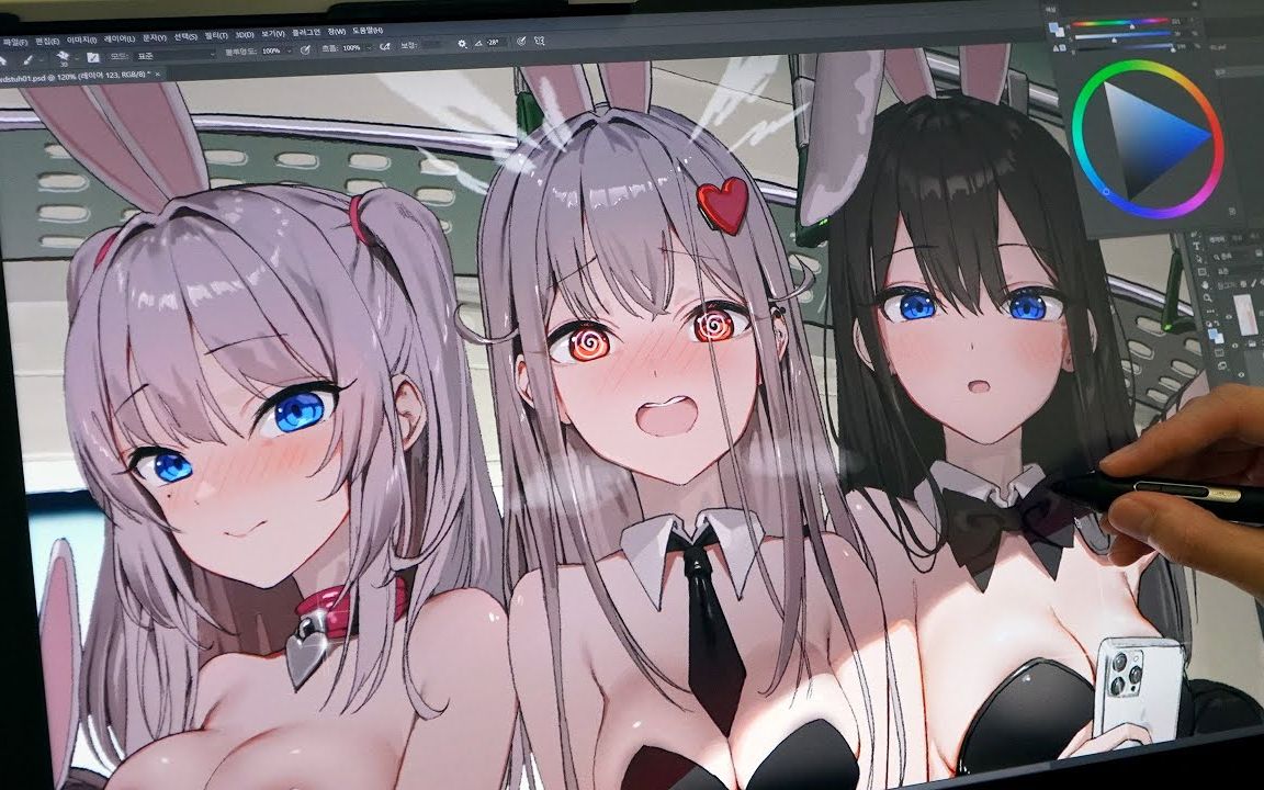 [图]Draw 11 bunny girls