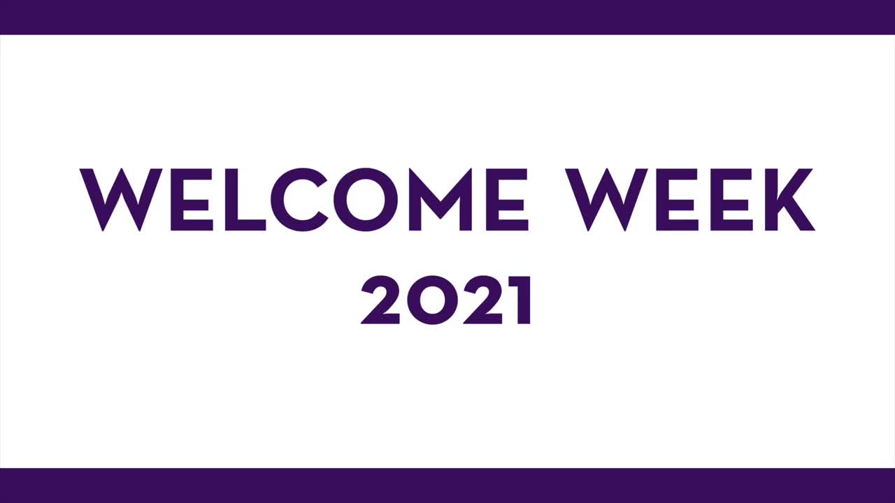 Welcome Week 2021