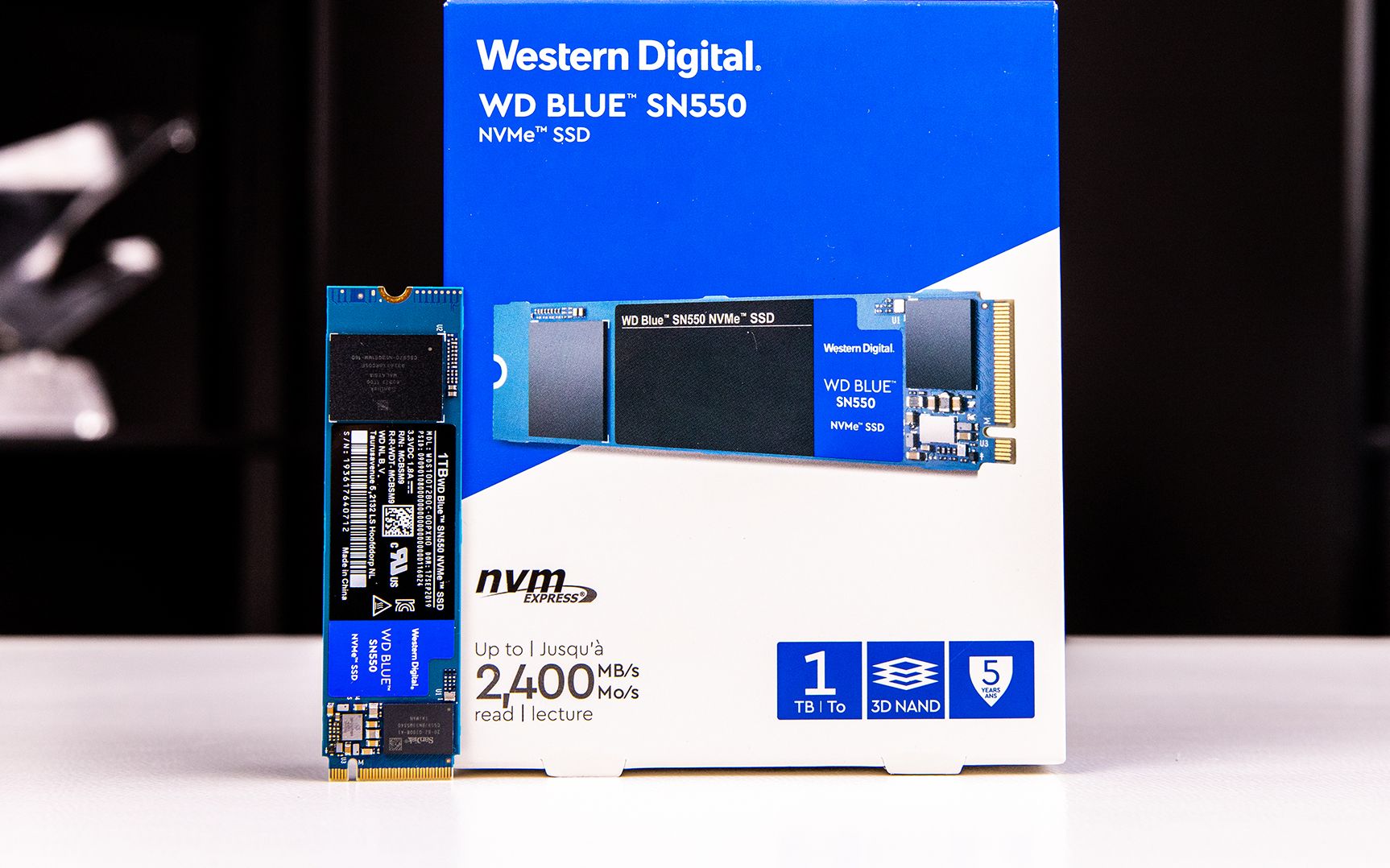 1TB的高性价比 低发热固态!WD Blue SN550 NVMe SSD 1TB评测哔哩哔哩bilibili