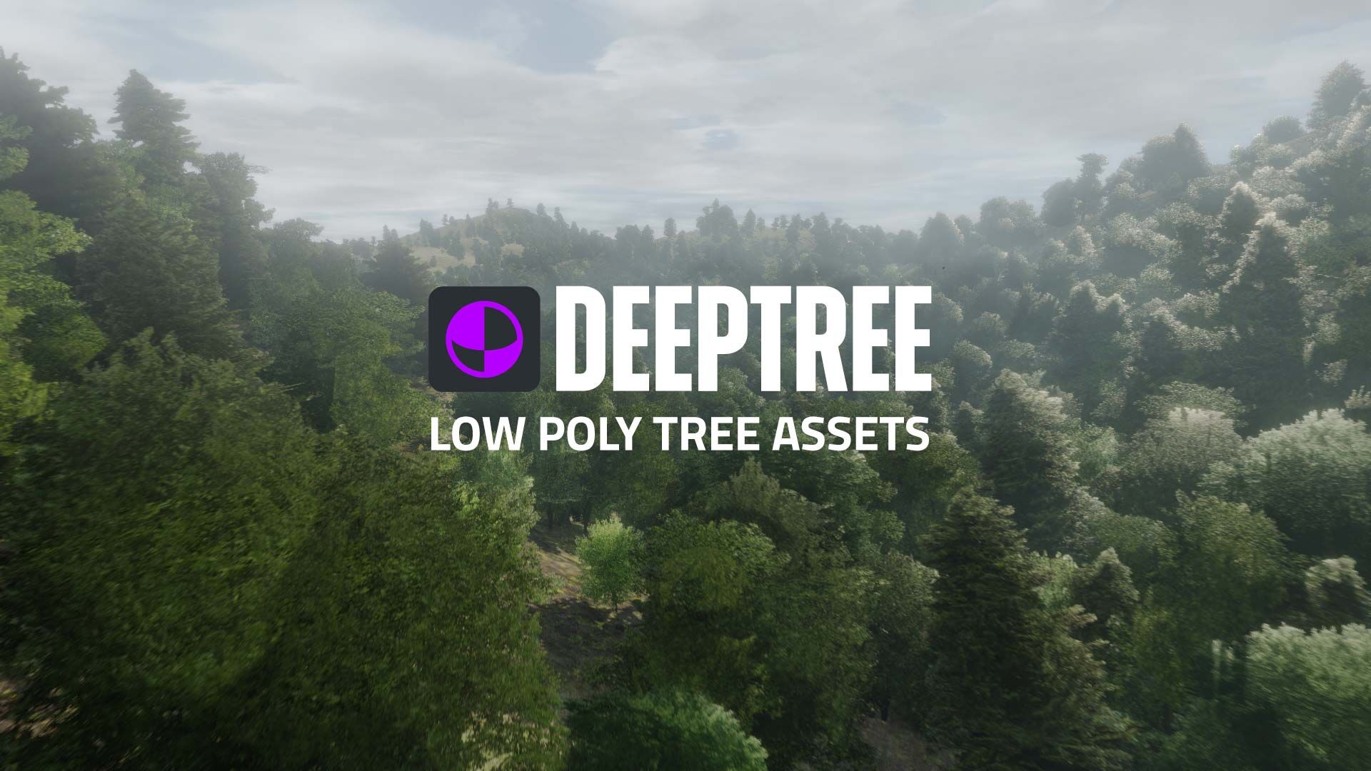deep tree 低多边形植物树木预设,资产2.81-4.0版本