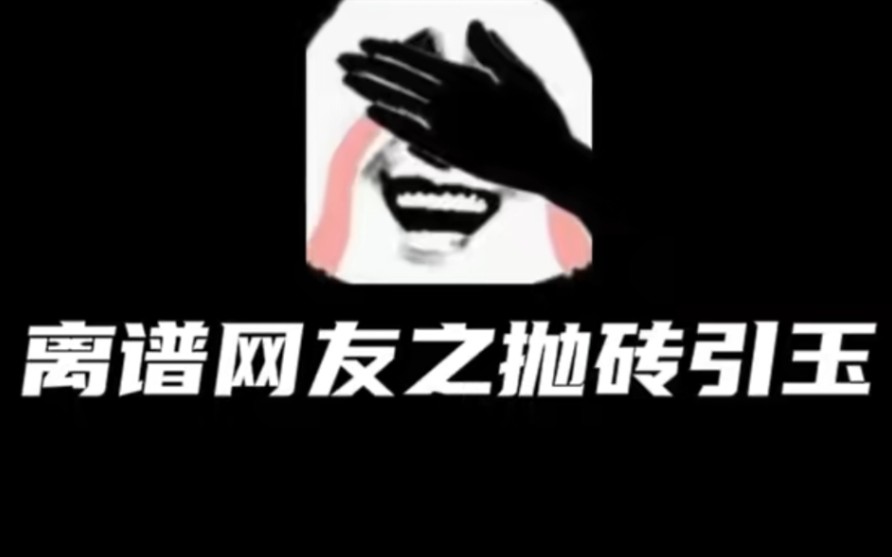 《抛砖引玉?!!(玉…什么玉?!)》哔哩哔哩bilibili