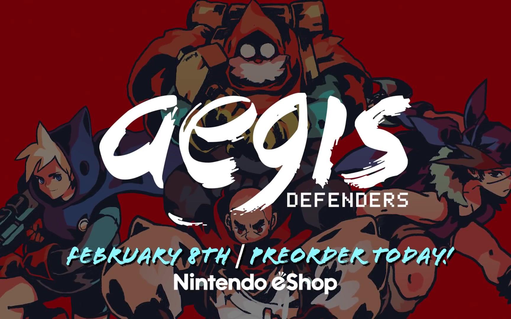 塔防冒险混搭游戏aegisdefenders登陆任天堂switch宣传片