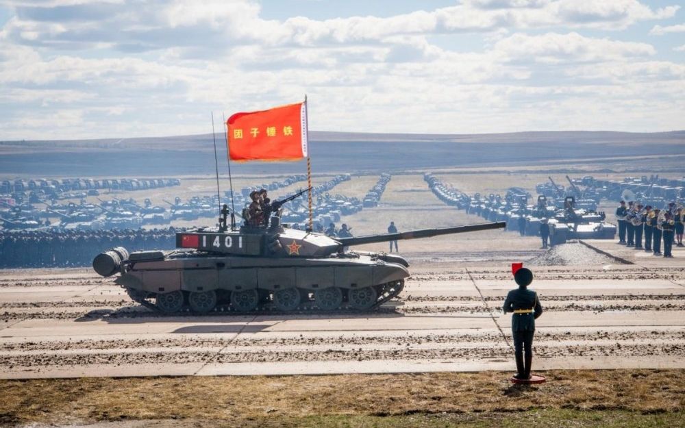 中俄联合军演图片