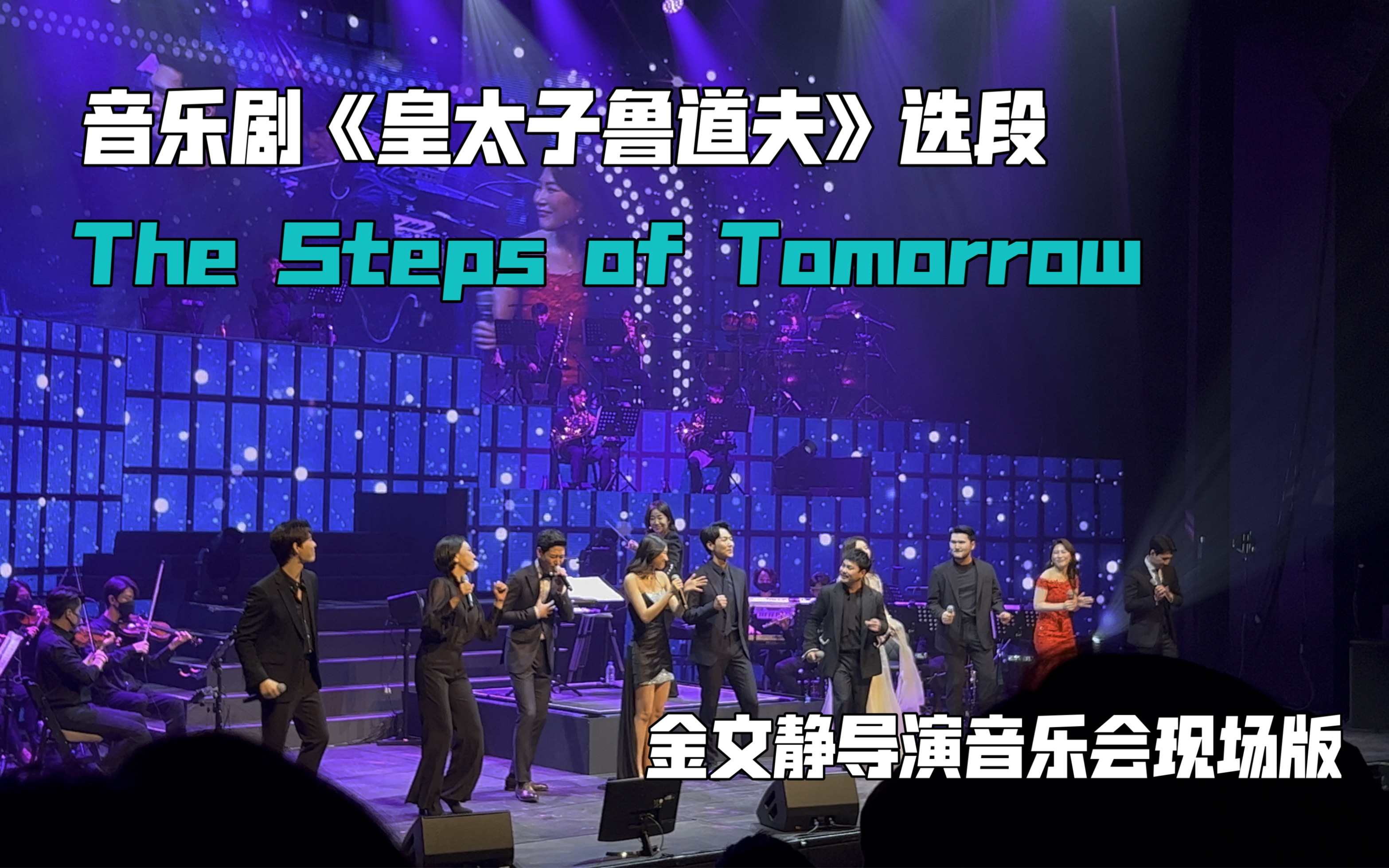 [图]【韩国音乐剧】韩语版《The steps of Tomorrow》音乐剧《The Last Kiss/皇太子鲁道夫》选曲 金文静音乐导演音乐会现场版