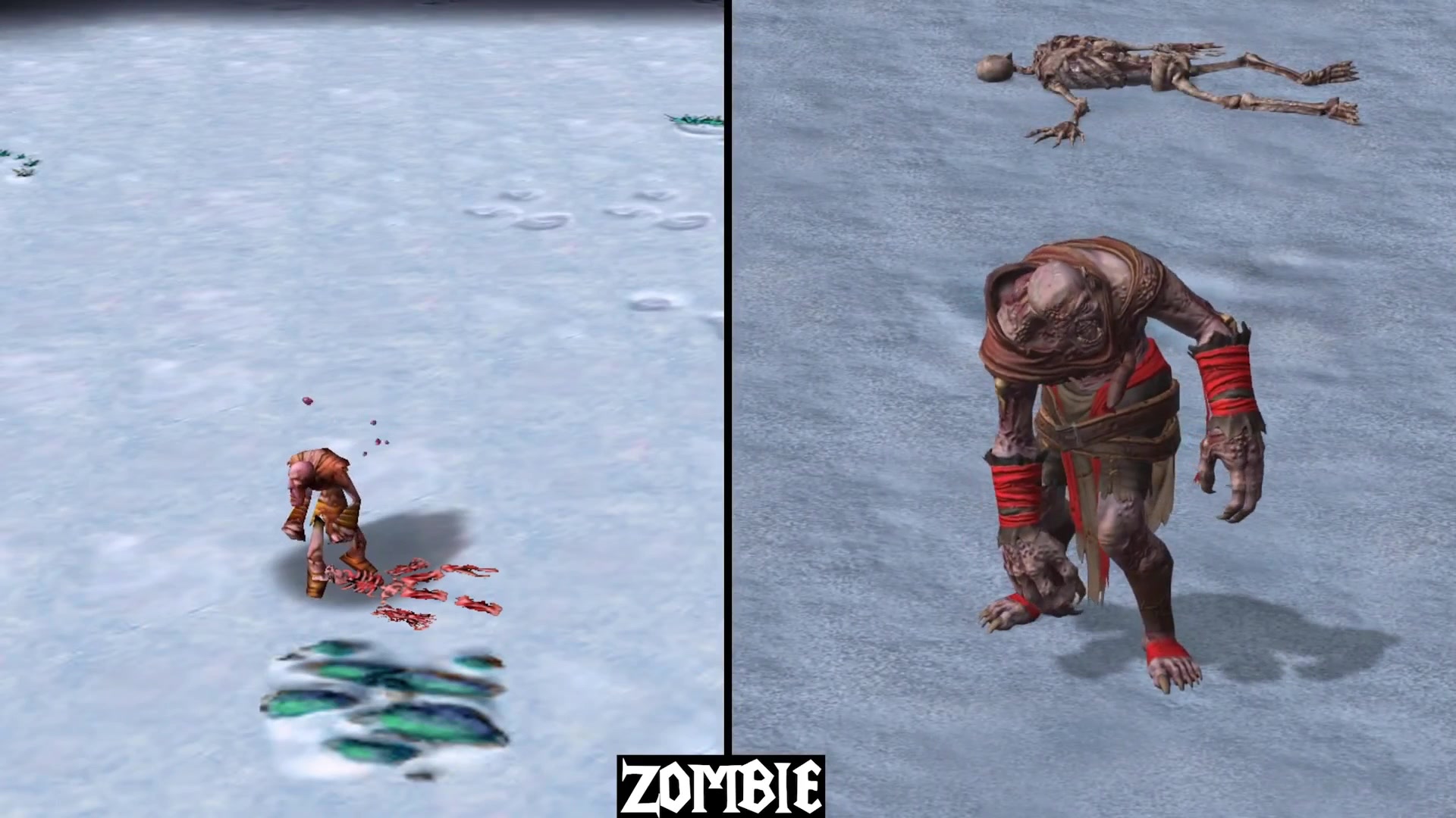 魔兽争霸3重制版外服beta版不死族战役单位模型新旧对比展示