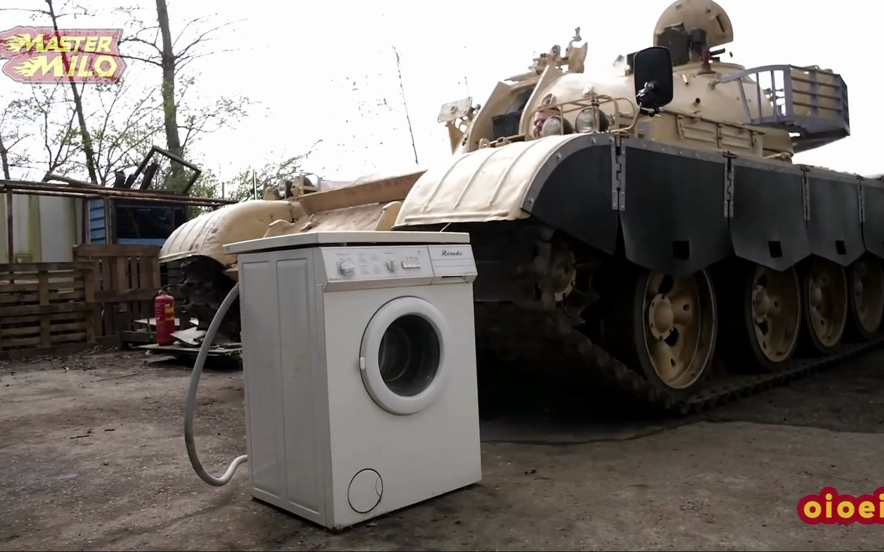 【坦克翻新】【中文字幕】第五十八弹!坦克vs洗衣机