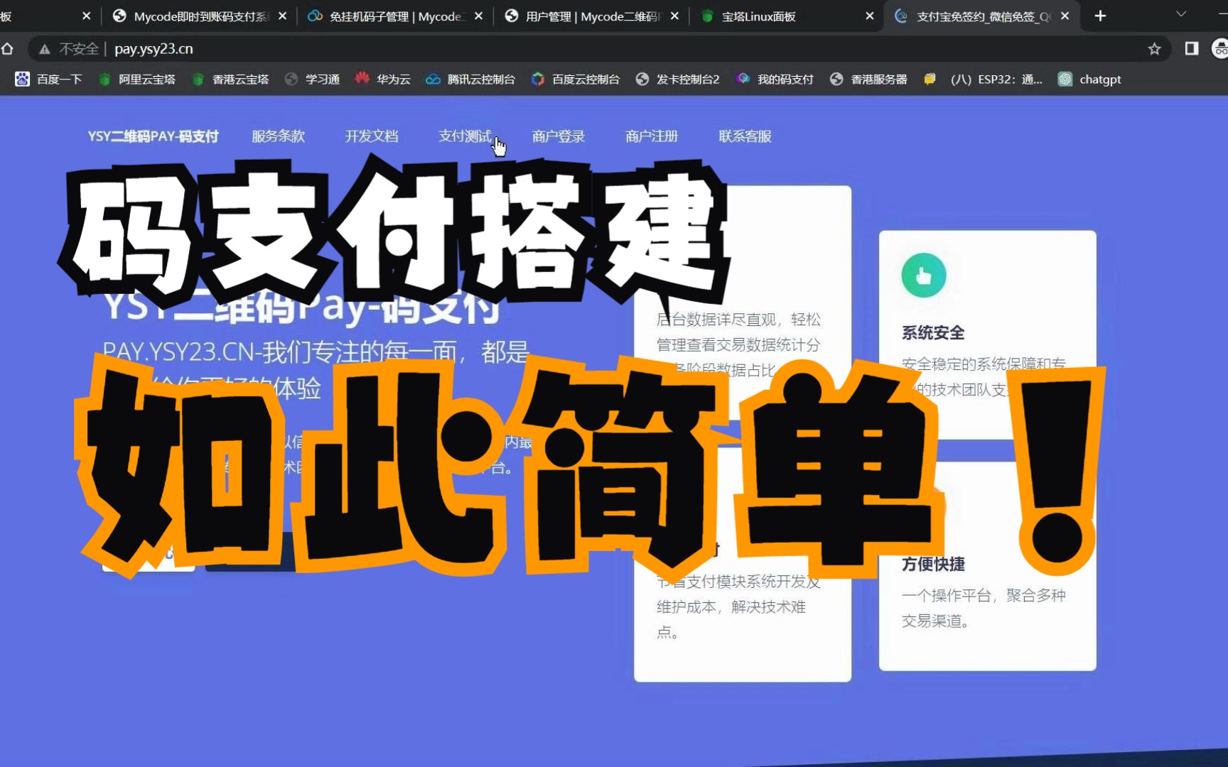 码支付MY最新搭建教程附加店员工具哔哩哔哩bilibili
