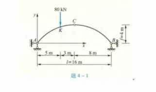 Download Video: 结构力学李廉锟第7版，习题4-1