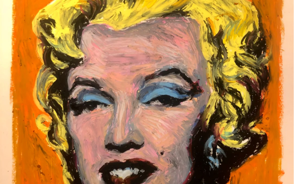 油画棒 玛丽莲梦露