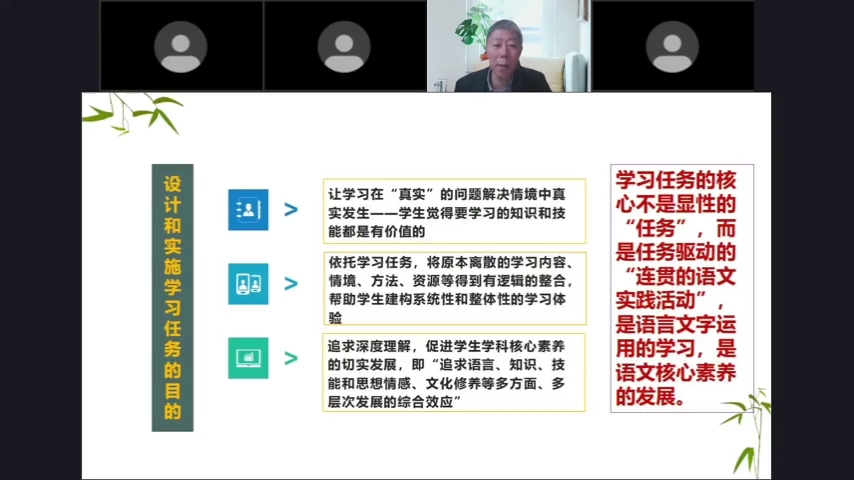 李竹平《学习任务群的理解与实践》哔哩哔哩bilibili
