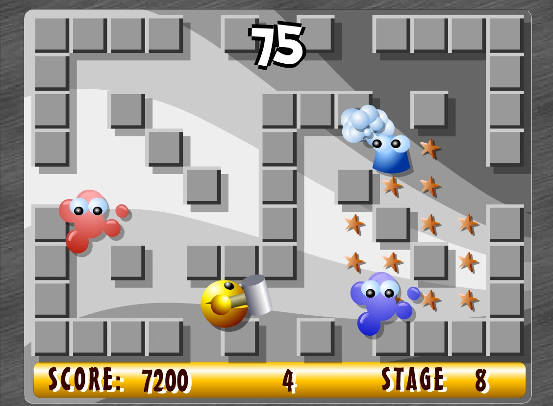 【4399游戏】经典吃豆子游戏(已通关)