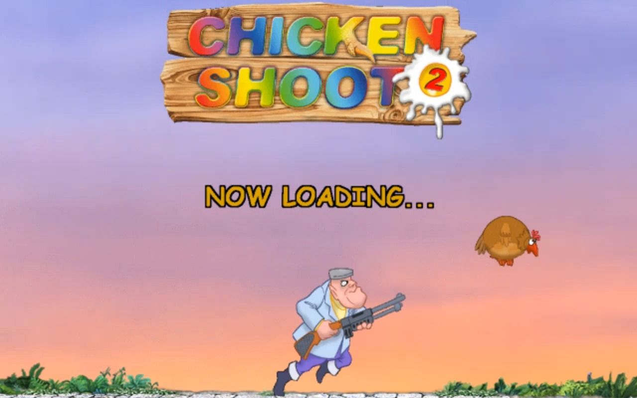 老游戏:射鸡英雄传2Chicken Shoot 2哔哩哔哩bilibili