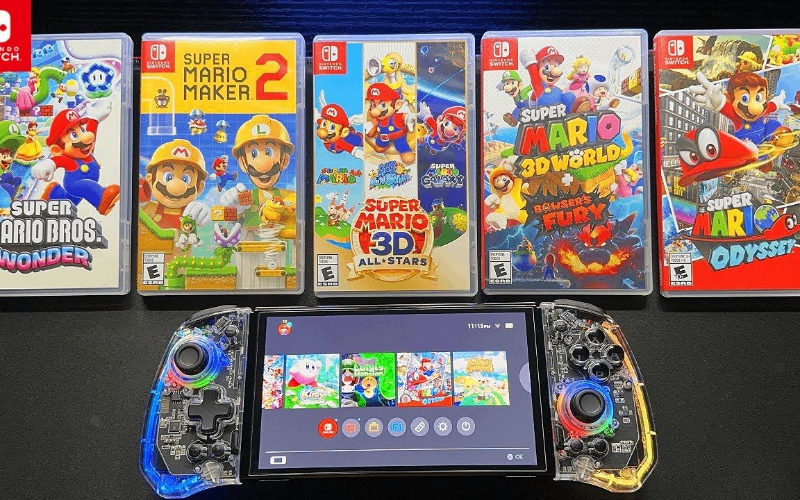 nintendo switch 上排名前 5 的超级马里奥游戏