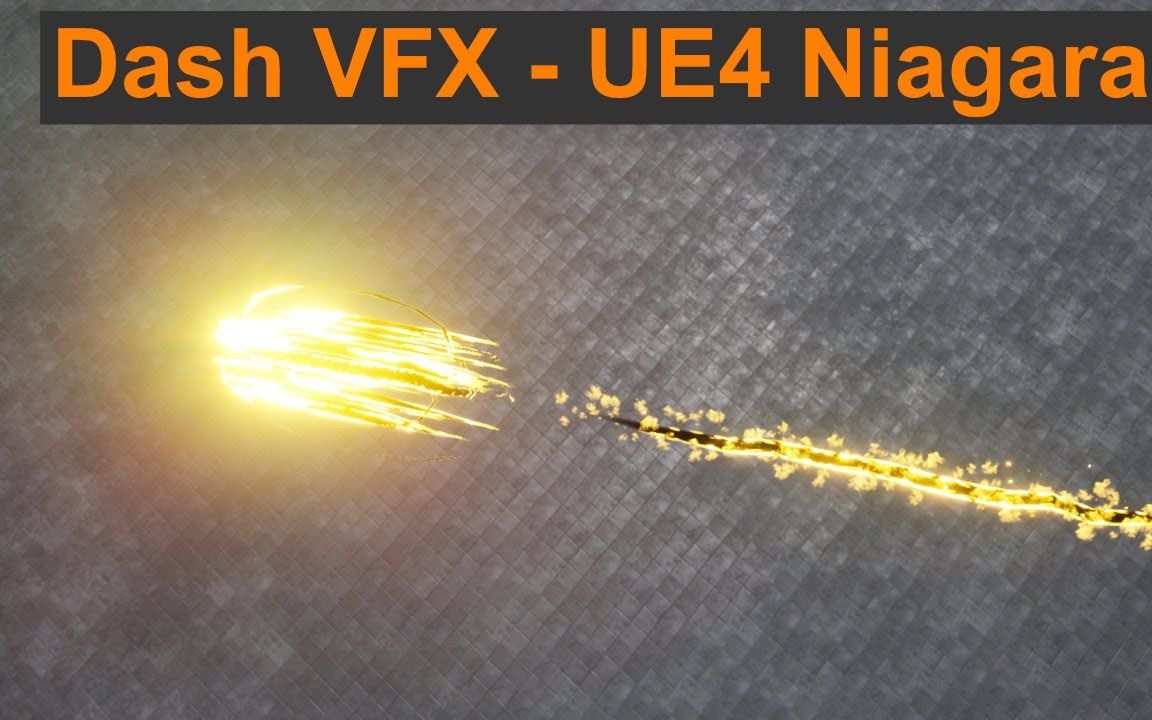 多方向冲刺效果 - 虚幻引擎 4 vfx ue4特效教程