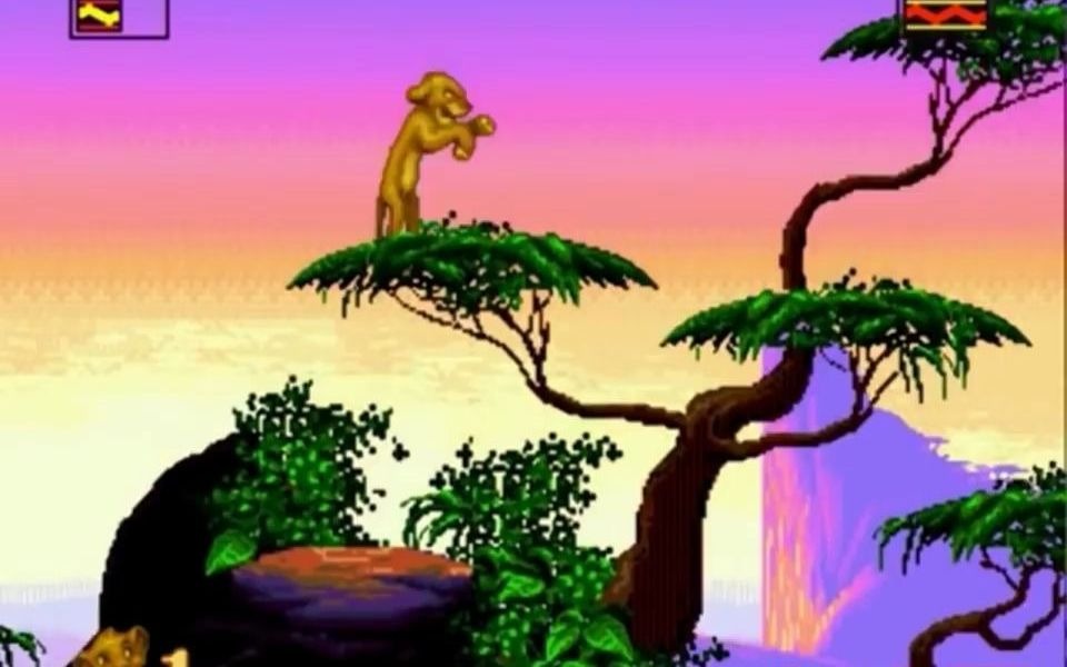 [图]【MD/SFC游戏回顾】狮子王 通关视频 The Lion King (No Death, Hard Mode)