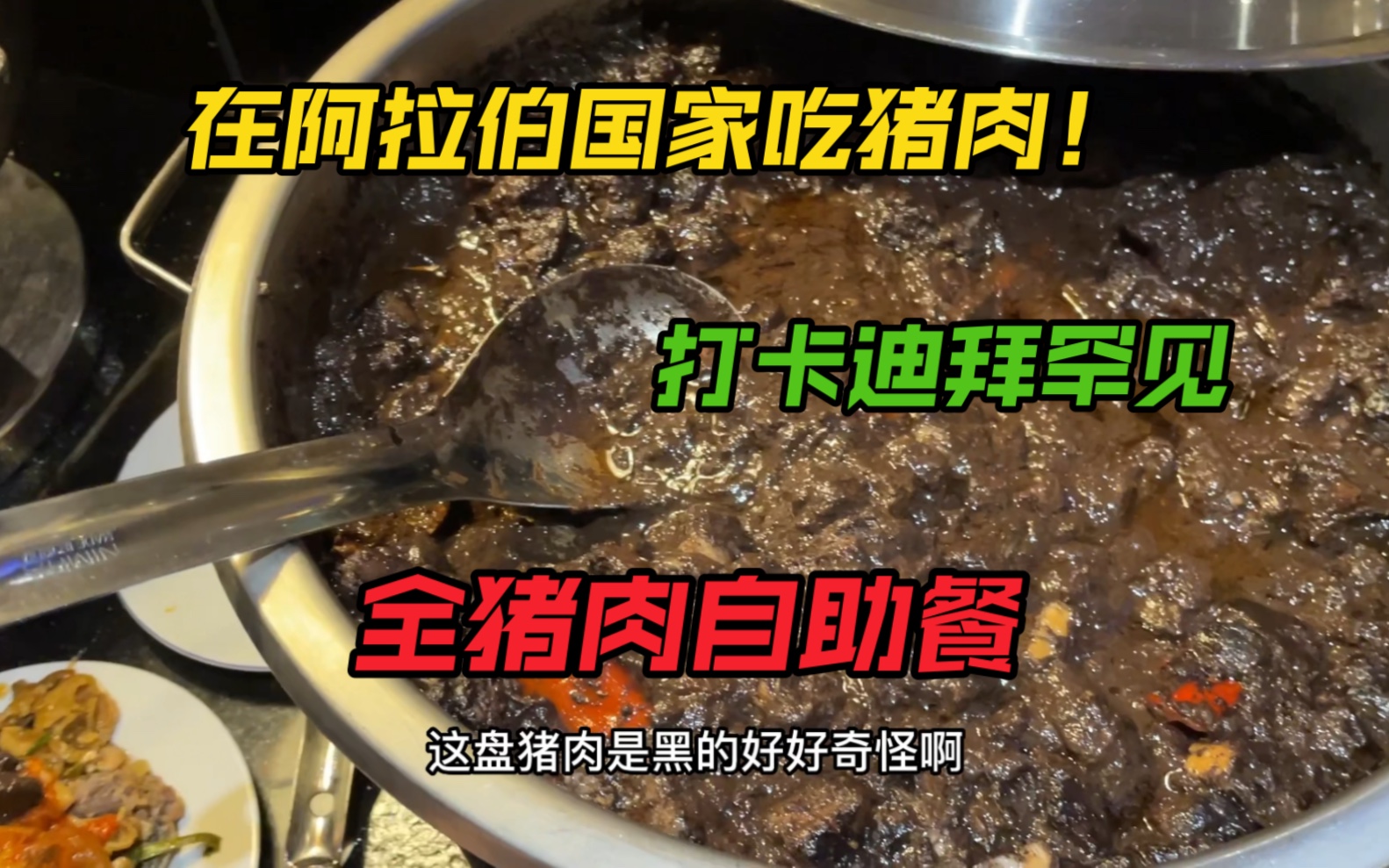 在阿拉伯国家吃猪肉是一种什么体验?迪拜罕见全猪肉自助餐,超高性价比推荐!哔哩哔哩bilibili