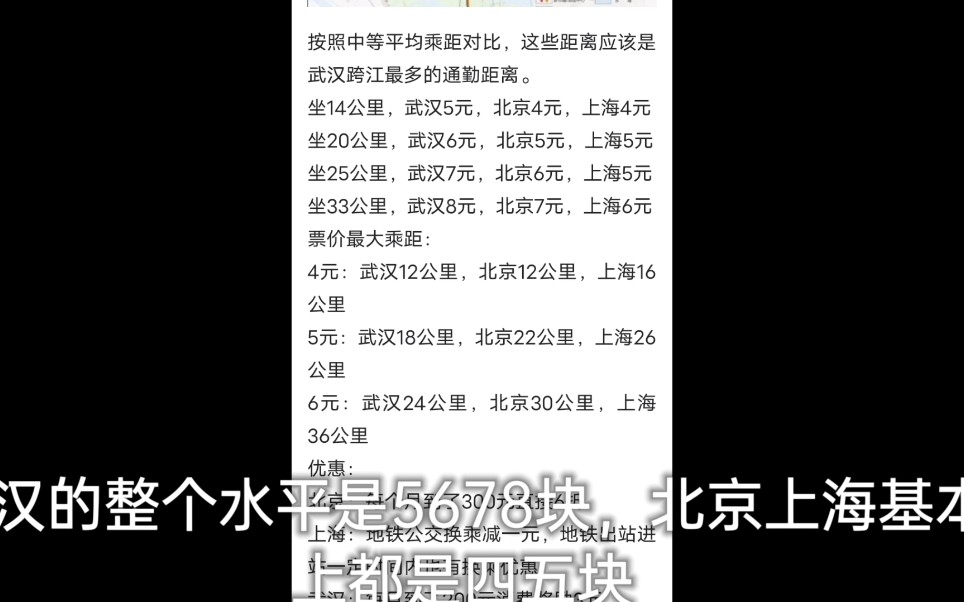 武汉地铁真的那么贵吗?比肩北上广深?月薪8千的上班族直呼在武汉坐不起地铁哔哩哔哩bilibili