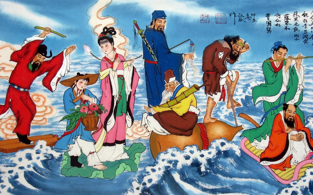 神话传说中的八仙原来都有记载,古籍中究竟是如何写的?