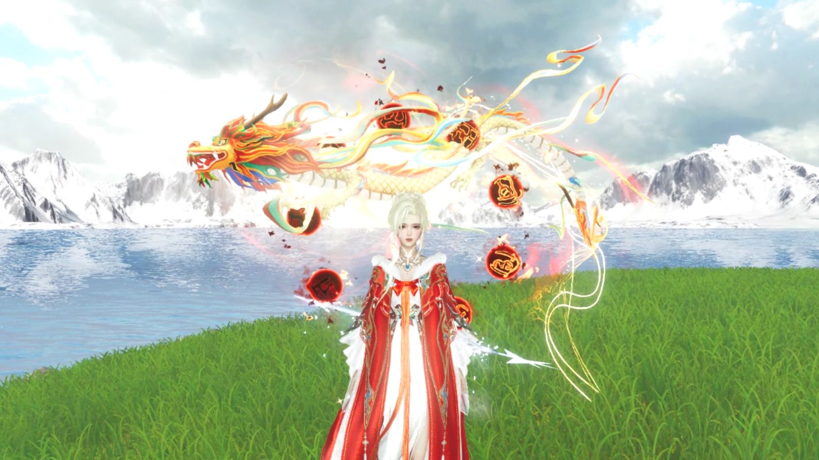 《剑网3》【云瑞腾龙】(888整盒 里衣,已分段)成女蓬莱龙盒超详细展示