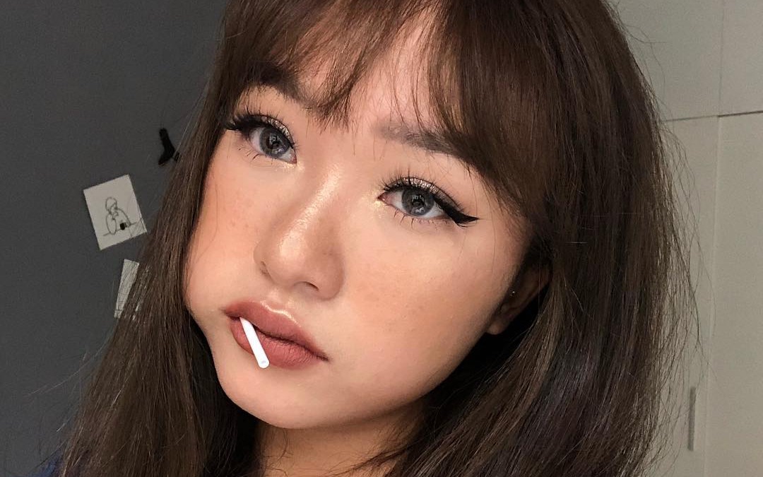 越南美妆复古小雀斑焦糖玛奇朵妆容分享79lingmakeup