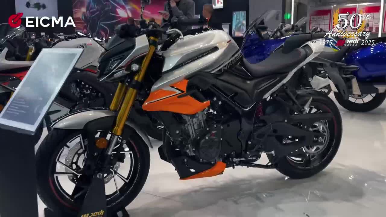 米兰EICMA 2024:杰迪之光NK250,多元登场哔哩哔哩bilibili