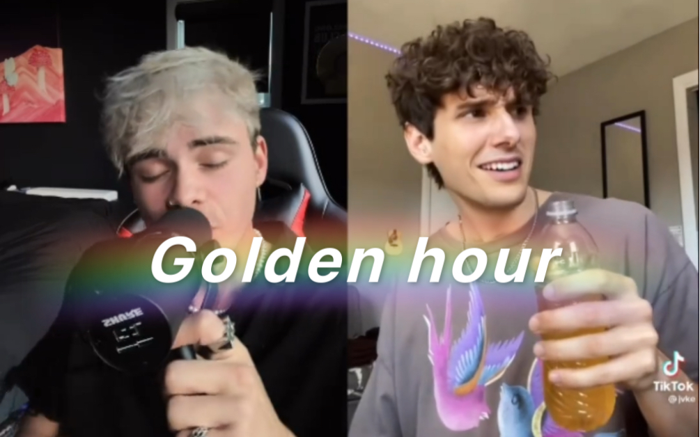 [图]超好听的Golden Hour 改编版!!!Corbyn &Jvke合拍