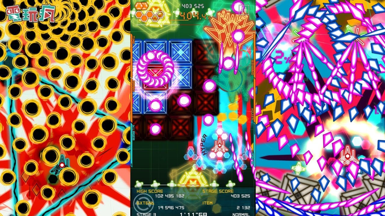 [图]《Bullet Hell Monday Finale》手機遊戲 來挑戰眼花撩亂的海量彈幕射擊吧