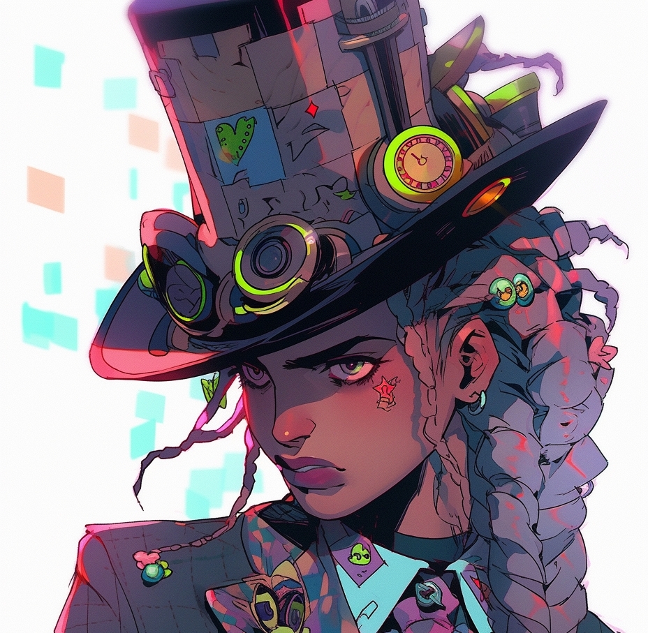 ai绘画:可爱少女系列疯帽子少女