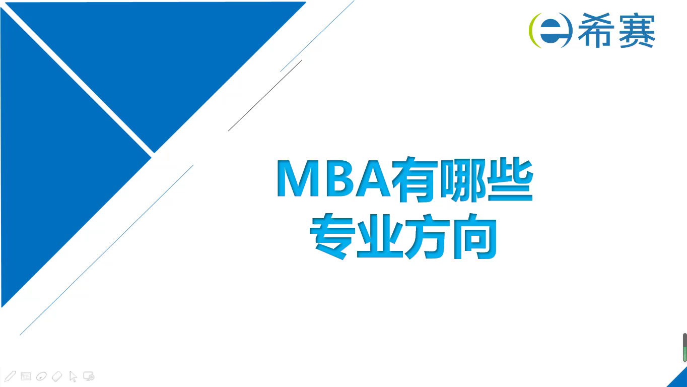 MBA有哪些专业方向?哔哩哔哩bilibili