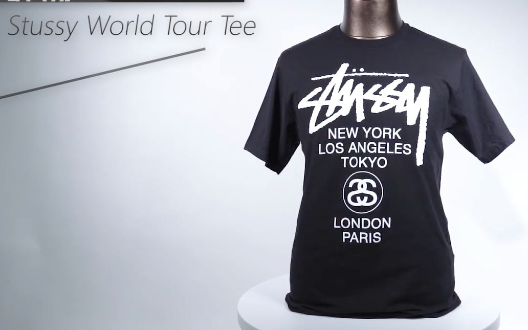 stussy 巡游短袖,潮人街头经典必备款,一鉴真假!哔哩哔哩bilibili