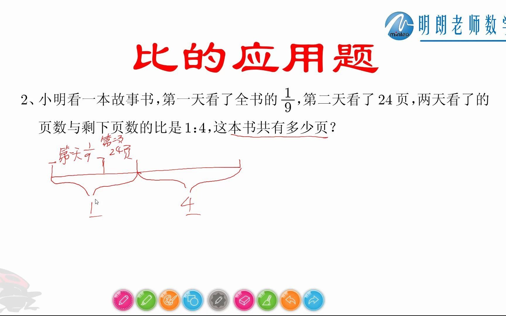 R.六年级数学上册比的应用哔哩哔哩bilibili