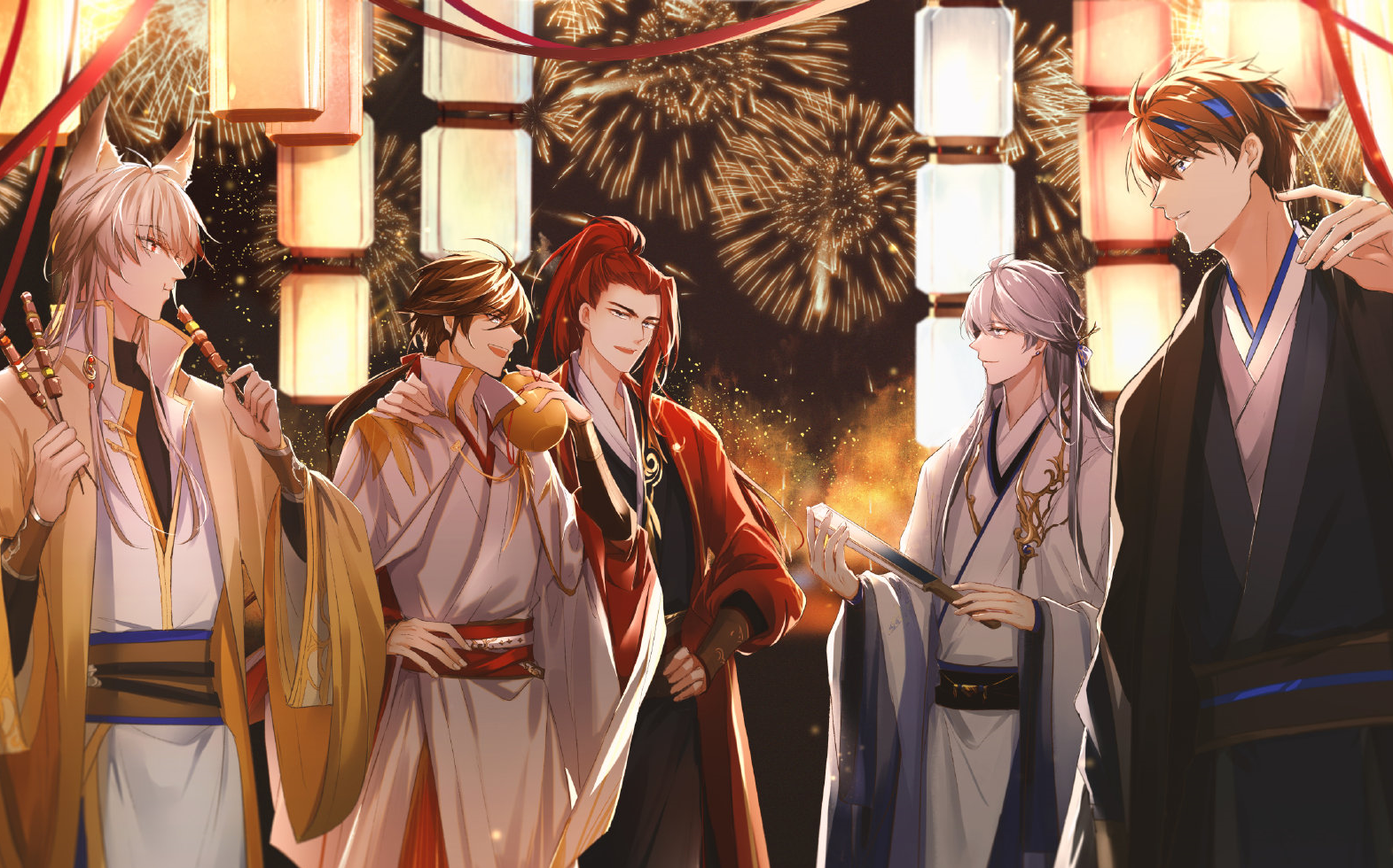 【王者荣耀cg混剪】千灯之约丨你看繁星下的峡谷花海多美,多美