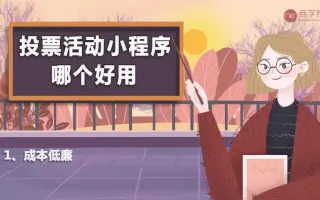 投票活动小程序哪个好用