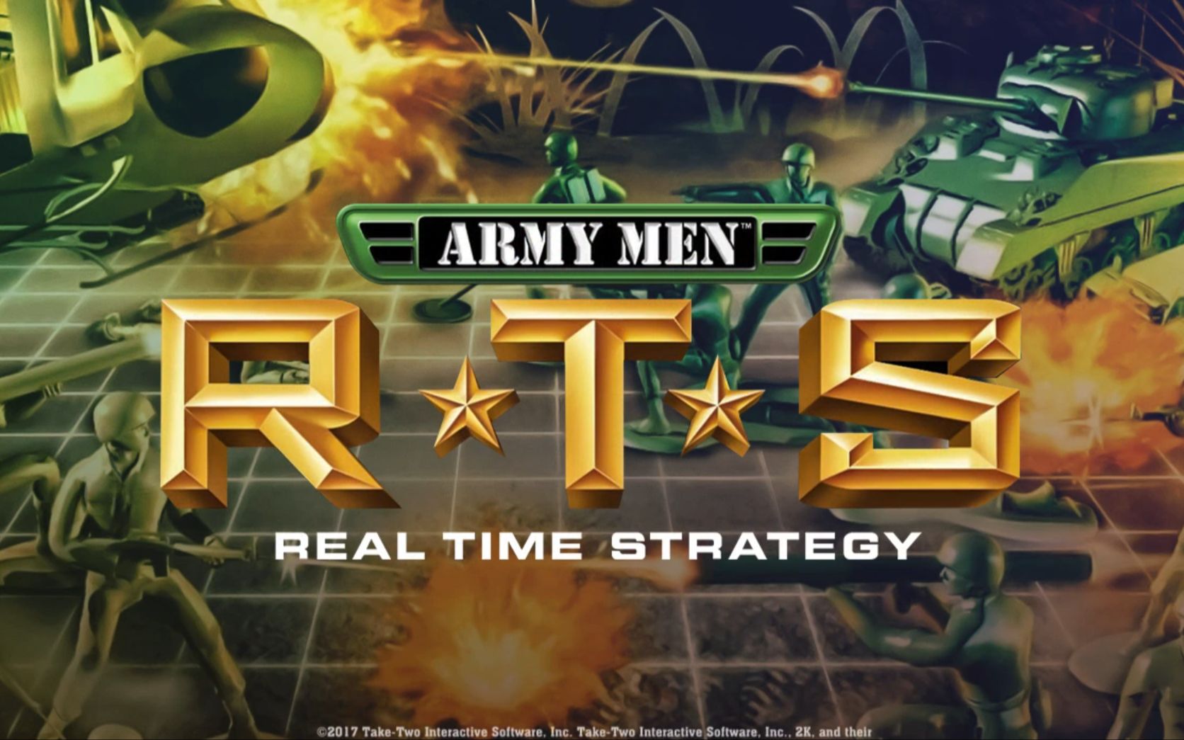 【玩具兵大战】最高难度全金奖章全流程实况