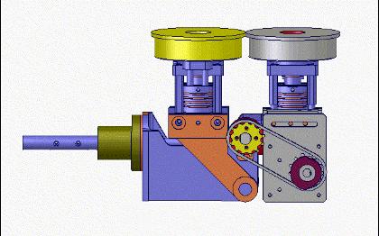 机械原理动画第85集:封膜机构