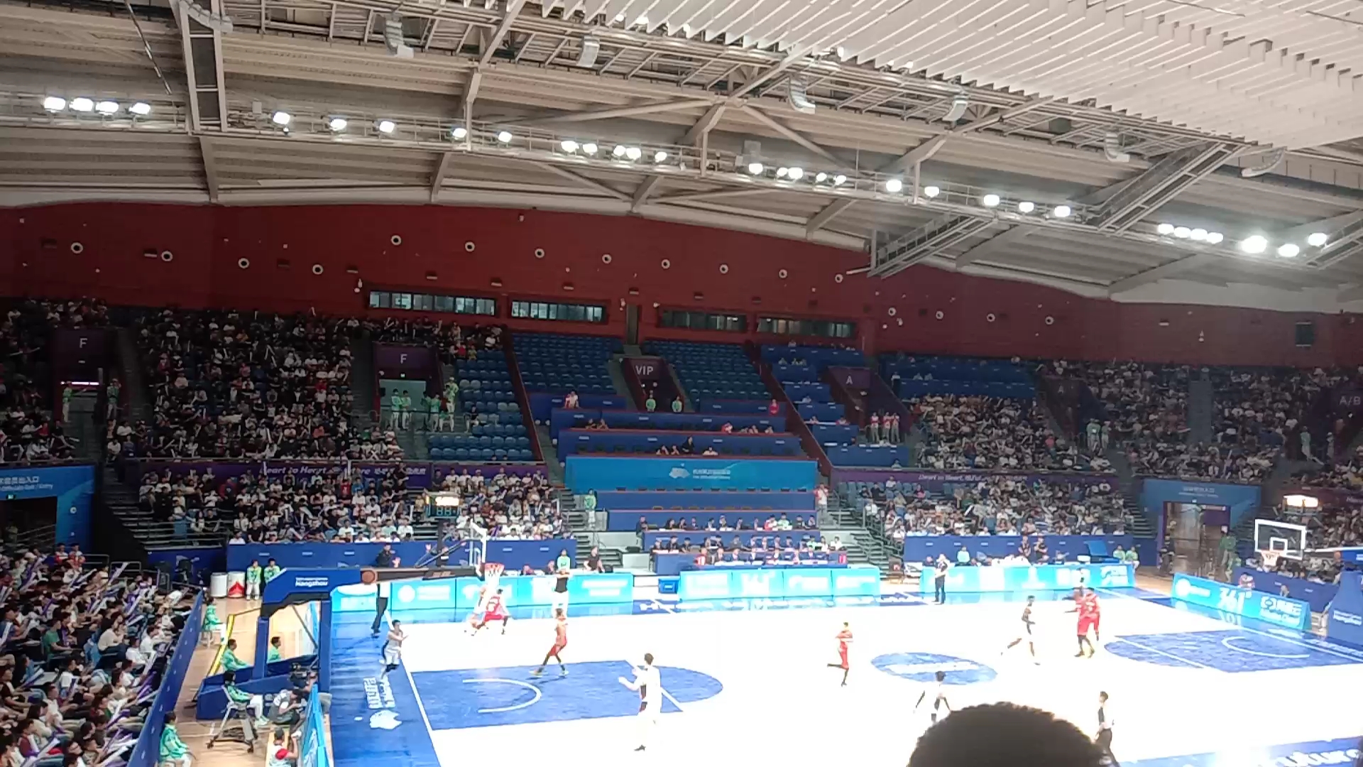 杭州亚运会篮球赛现场拍摄⑤