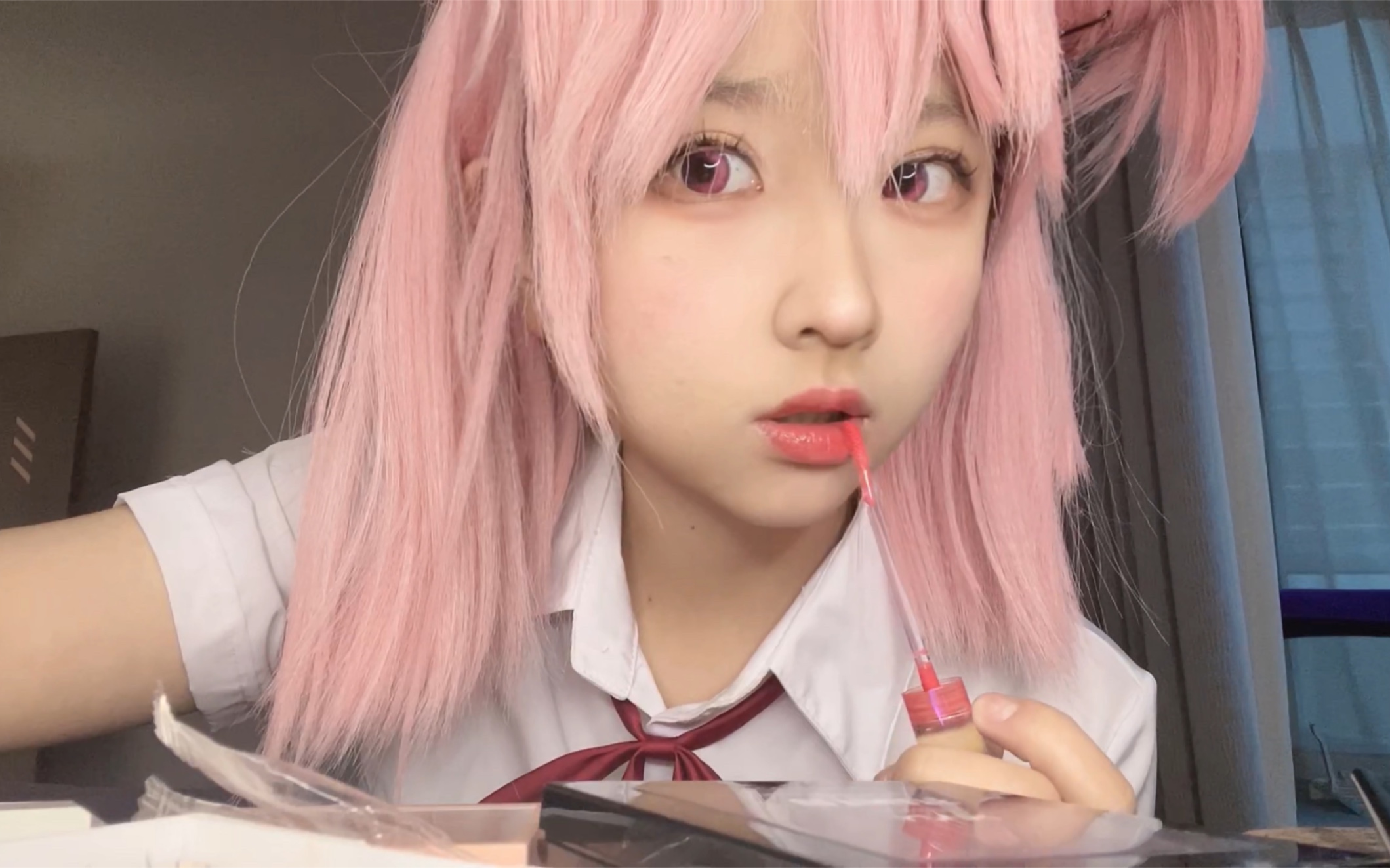 【由比滨结衣cos】呀哈喽～ (*≧▽≦)