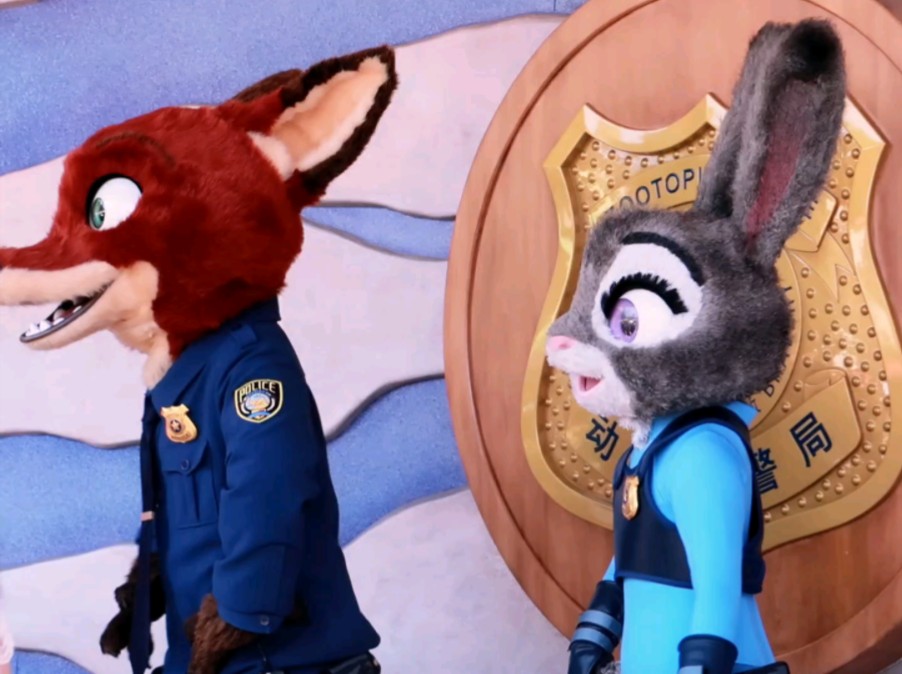 【迪士尼疯狂动物城vlog】尼克狐尼克,你被捕了