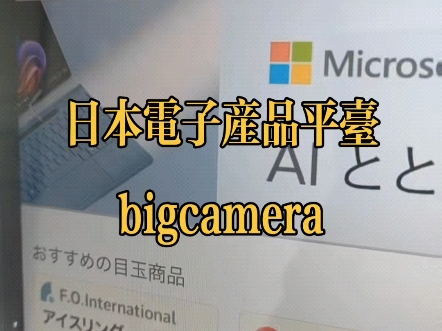 日本电子产品平台bigcamera,大多数国内卖家都不知道的平台,想了解评论区留言#跨境平台 #日本本土 #电子产品出口哔哩哔哩bilibili