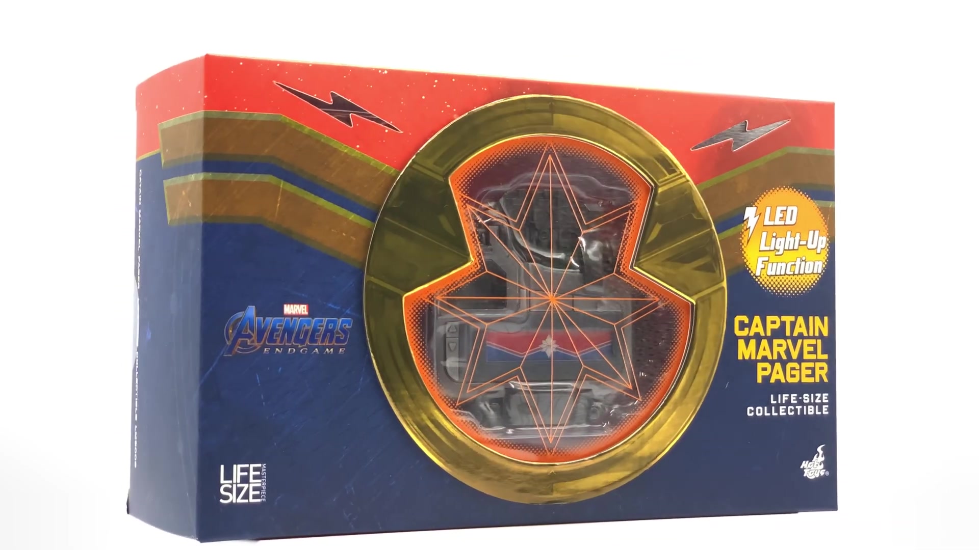 呼叫队长~hottoys 1:1 惊奇队长 传呼机